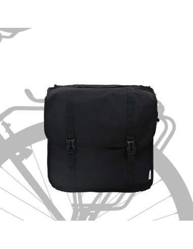 Borsa per biciclette Nero 40 x 18.5 x 35 cm Poliestere