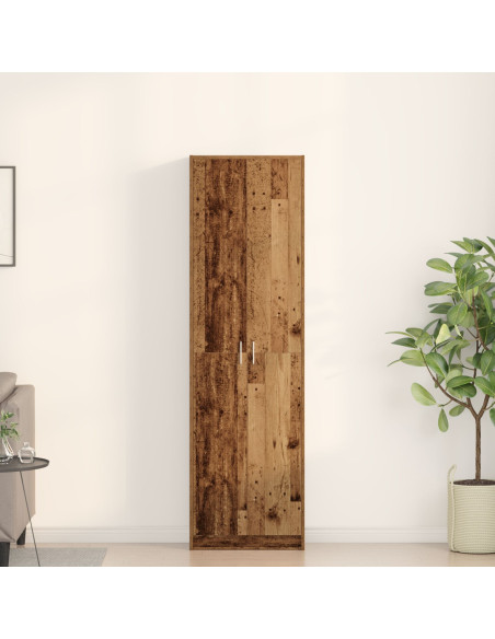 Armadio  in Legno Vecchio 55x25x189 cm Legno Ingenerizzato