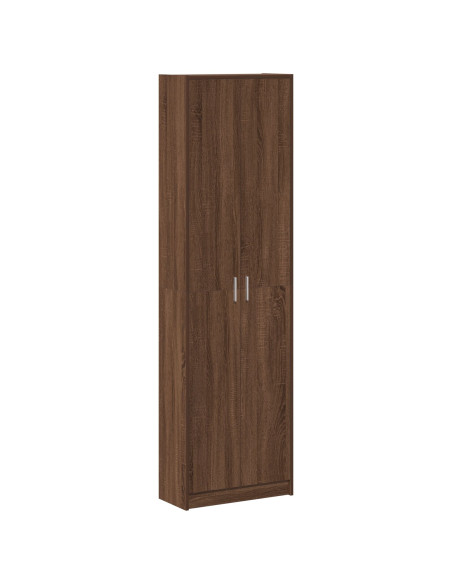 Armadio  Rovere Marrone 55x25x189 cm Legno Ingegnerizzato