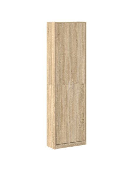 guardaroba  rovere Sonoma 55x25x189 cm legno ingegnerizzato