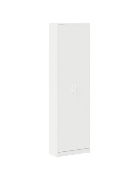 Armadio  Bianco 55x25x189 cm in Legno Ingegnerizzato