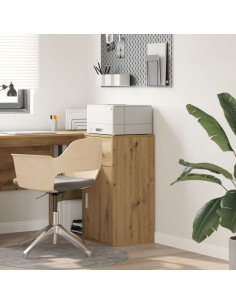 Credenza con cassetto Rovere artigianale 38 x 34 x 75 cm