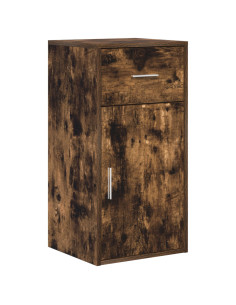 Credenza con cassetto Rovere fumé 38 x 34 x 75 cm