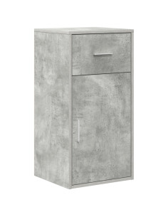 Credenza con cassetto Grigio cemento 38 x 34 x 75 cm