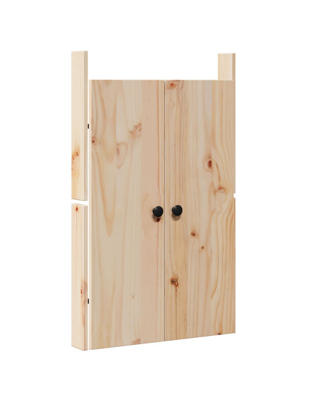 Porte da cucina esterne  50x9x82 cm Legno massello di pino