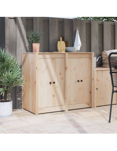 Porta da cucina 2 pcs Crema 50 x 9 x 82 cm