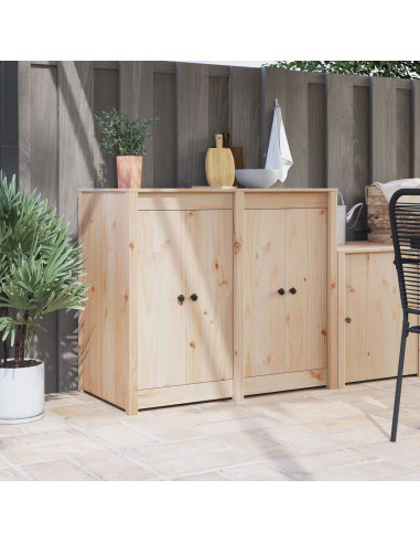 Porta da cucina 2 pcs Crema 50 x 9 x 82 cm