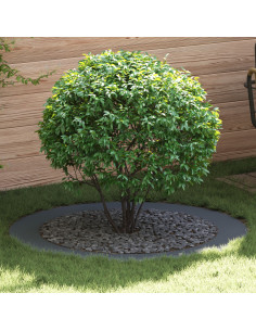 adatto per Anelli d'Albero Piatto 5 pcs Antracite Ø90 / 120 cm