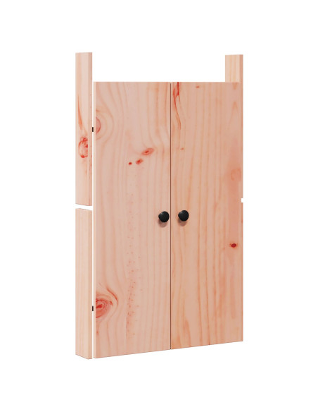 Porte da cucina esterne  50x9x82 cm in legno massiccio di abete di Douglas