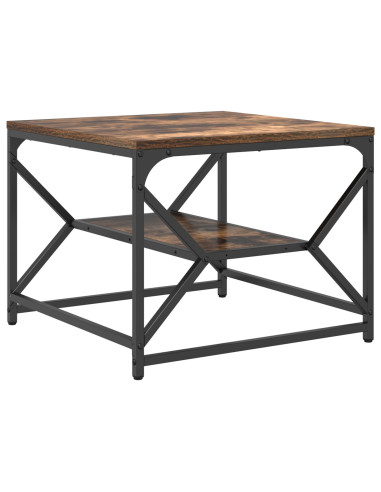 Tavolino da salotto Rovere fumé 51 x 50 x 40 cm