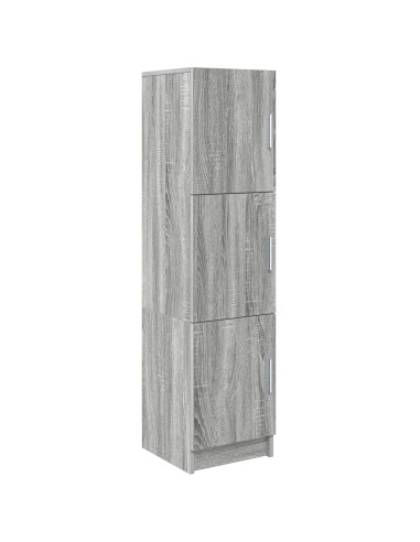 Credenza Grigio Sonoma 31.5 x 32 x 122.5 cm