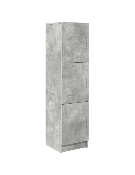 Credenza Grigia Cemento Grigio Truciolare Grande Credenza