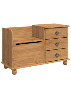 Panchina con contenitore ASKIM Marrone 100 x 39 x 62 cm