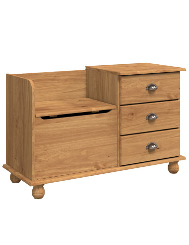 Panchina con contenitore ASKIM Marrone 100 x 39 x 62 cm