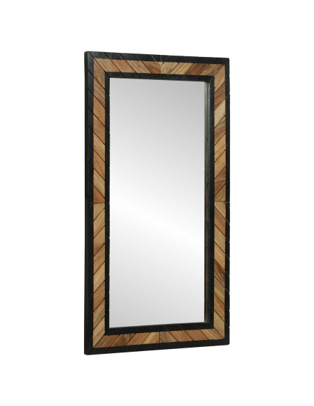 Specchio  90x2x50 cm Legno Massiccio Acacia