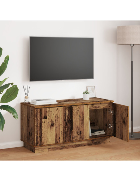 mobile TV  Legno invecchiato 100x38x49 cm Legno ingegnerizzato