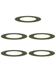 adatto per Anelli d'Albero Piatto 5 pcs Oliver verde Ø50 / 80 cm