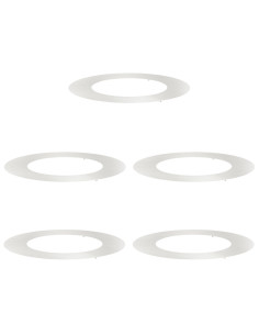 adatto per Anelli d'Albero Piatto 5 pcs Argento Ø50 / 80 cm