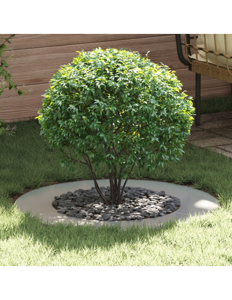 adatto per Anelli d'Albero Piatto 5 pcs Argento Ø50 / 80 cm