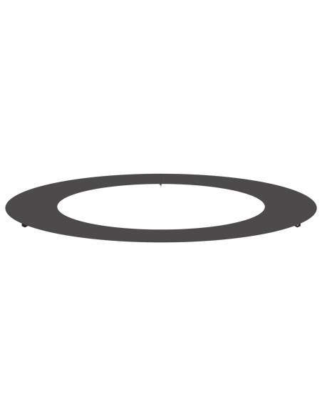 adatto per Anello d'Albero Piatto Nero Ø60 / 90 cm Acciaio