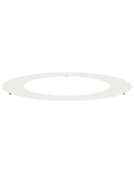 adatto per Anello d'Albero Piatto Bianco Ø60 / 90 cm Acciaio
