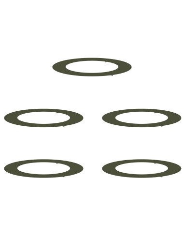 adatto per Anelli d'Albero Piatto 5 pcs Oliver verde Ø60 / 90 cm
