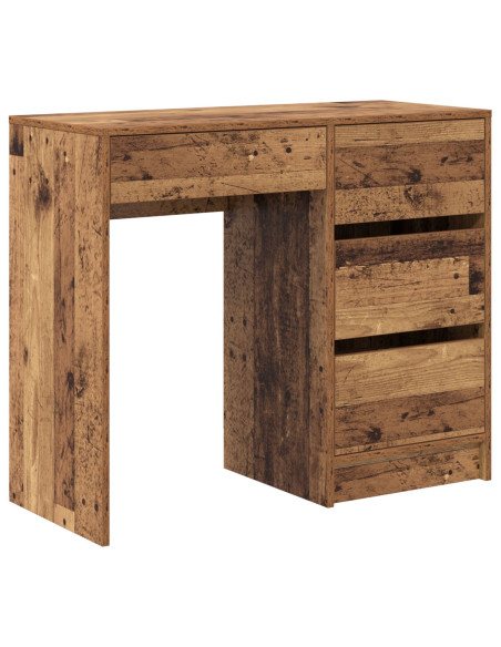 Scrivania in Legno Vecchio Legno Vecchio Legno Ingegnerizzato Medio