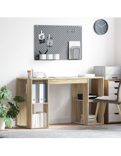 Scrivania Rovere Sonoma 130 x 50.5 x 75 cm Legno multistrato