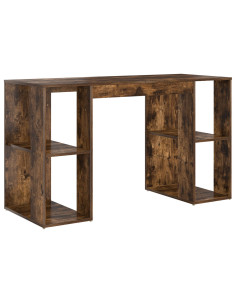 Scrivania Rovere fumé 130 x 50.5 x 75 cm Legno multistrato