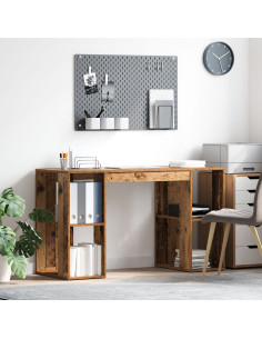 Scrivania Legno vecchio 130 x 50.5 x 75 cm Legno multistrato