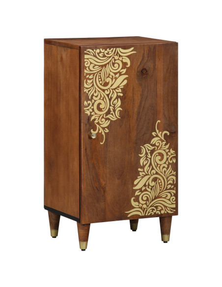Sideboard  40x33x75 cm in legno massello di mango