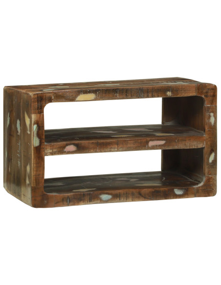 cabinet TV  60x32x36 cm in legno massello di recupero