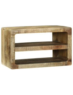 Mobile TV Marrone 60 x 32 x 36 cm Legno massello di mango