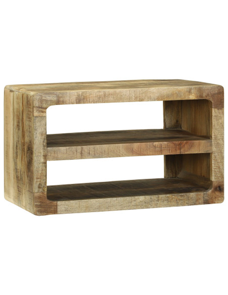 Mobile TV Marrone 60 x 32 x 36 cm Legno massello di mango