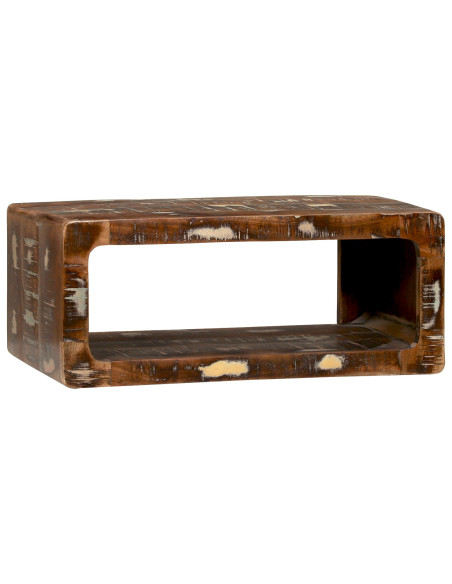 Cabinet per TV  Multicolore 60x30x25 cm Legno massello di recupero