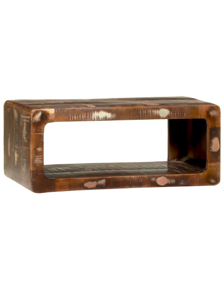 Cabinet per TV  Multicolore 60x30x25 cm Legno massello di recupero