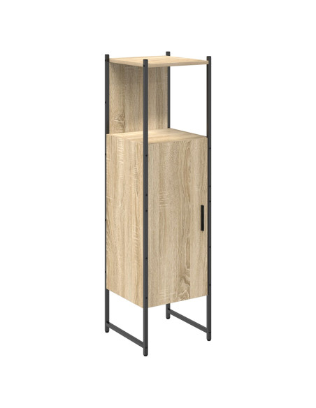 Cabinet Alto per Dispensa Rovere Chiaro Legno ingegnerizzato