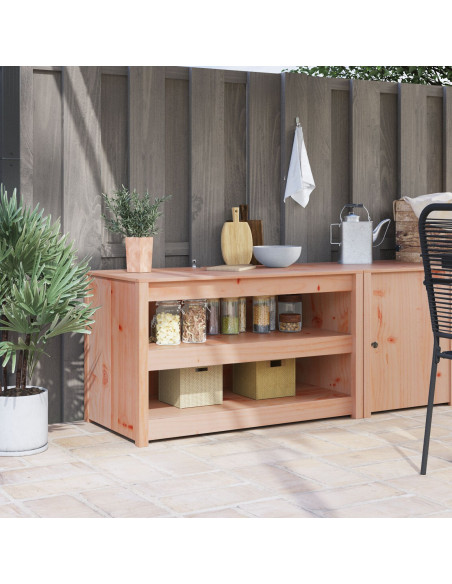 Mobile Cucina Esterno 106x55x64 cm Legno Massiccio di Douglas