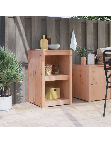 Armadio da Cucina Outdoor 55x55x92 cm Legno Massello di Douglas