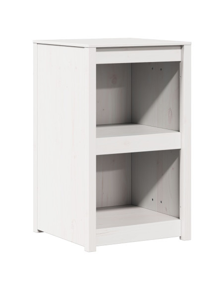 Mobile da cucina all'aperto Bianco 55x55x92 cm Legno massello di pino