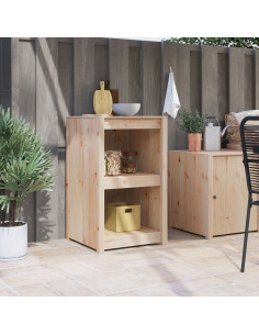 Mobile da cucina Rovere Marrone 55 x 55 x 92 cm Pino massello