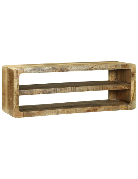 Mobile TV  100x32x36 cm Legno Massello Mango