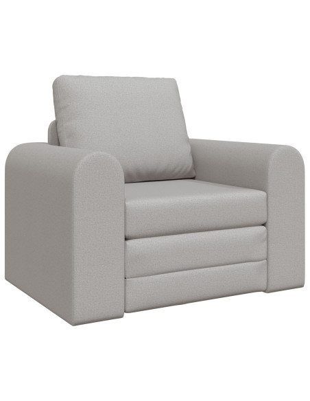 Divano Letto 2-in-1 Grigio Nuvola 98x71x83 cm Tessuto