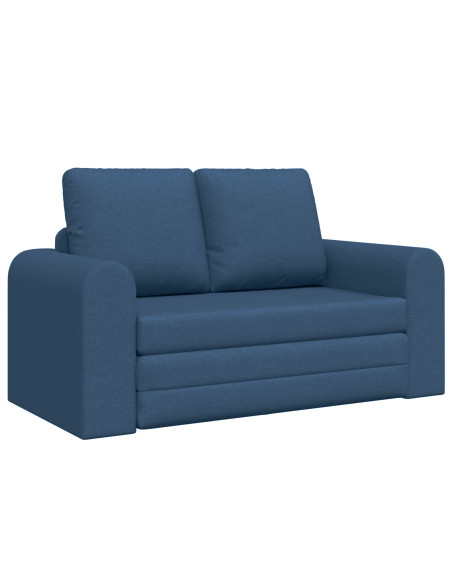 Divano Letto  2-in-1 Blu 148x71x83 cm in Tessuto