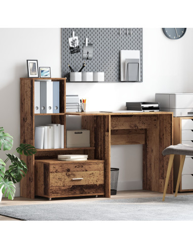 Mobile con Cassetti con ruota Legno vecchio 55 x 45 x 31 cm