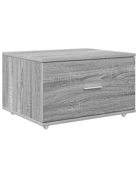 Armadio con Cassetti  Grigio Sonoma Legno Ingegnerizzato Medio