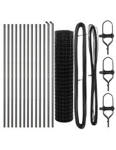 Recinzione con Posto Grigio 1 x 25 m Acciaio