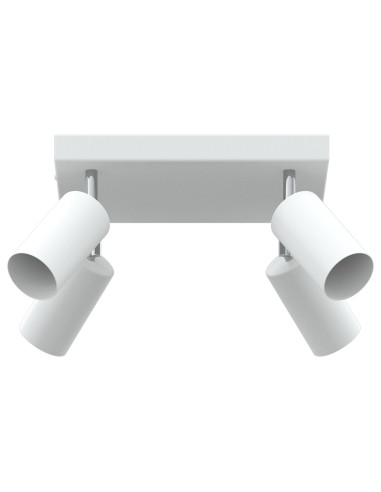 Faretto da soffitto Bianco 26 x 26 x 16,5 cm Metallo