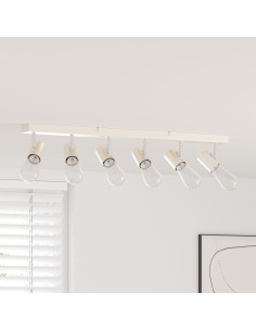 Faretto da soffitto Nichel 73 x 6,5 x 11,5 cm Metallo