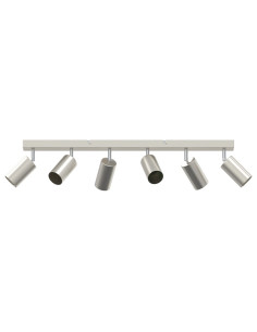 Faretto da soffitto Nichel 73 x 5,5 x 16,5 cm Metallo